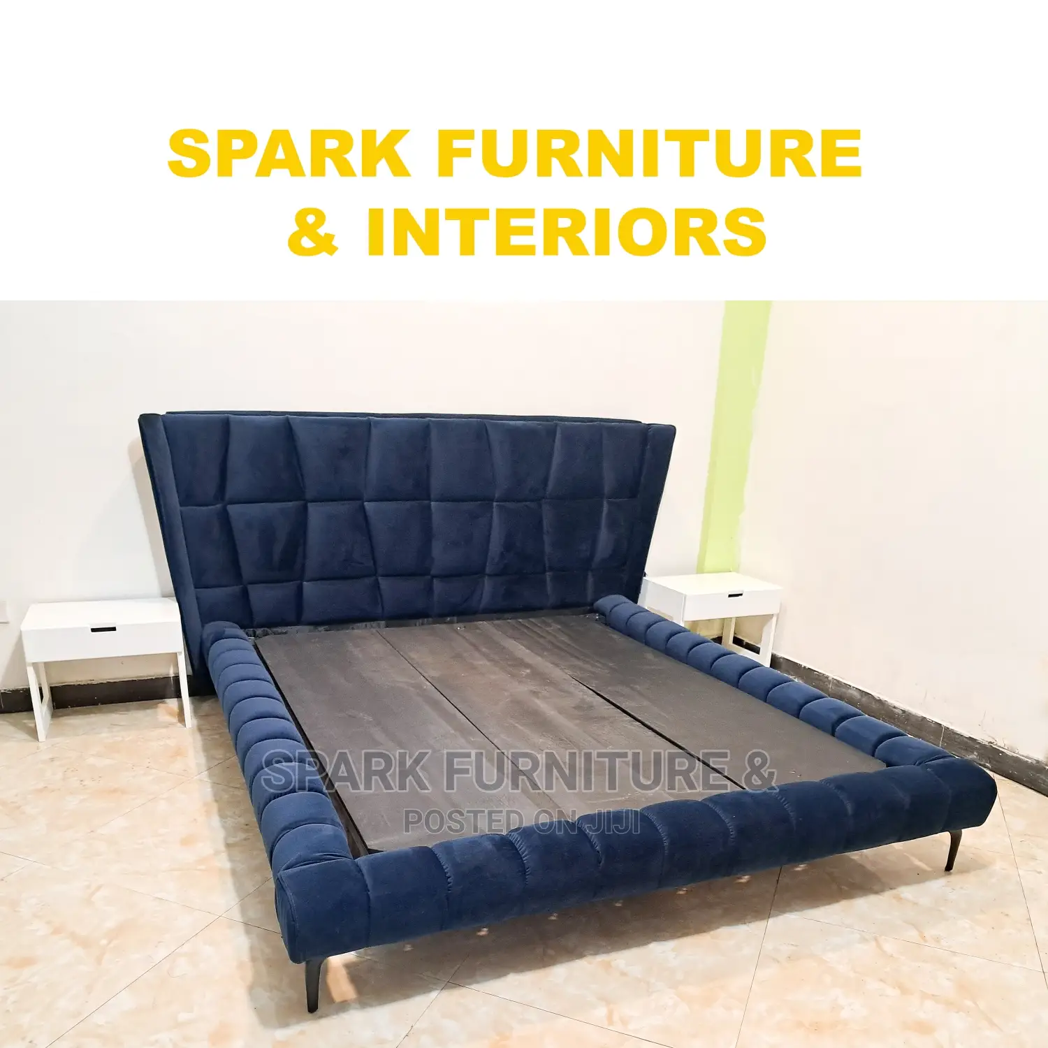 Bed B- 011 With 2 Night Stand