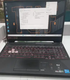 New Laptop Asus TUF Dash F15 16GB Intel Core I5 SSD 512GB