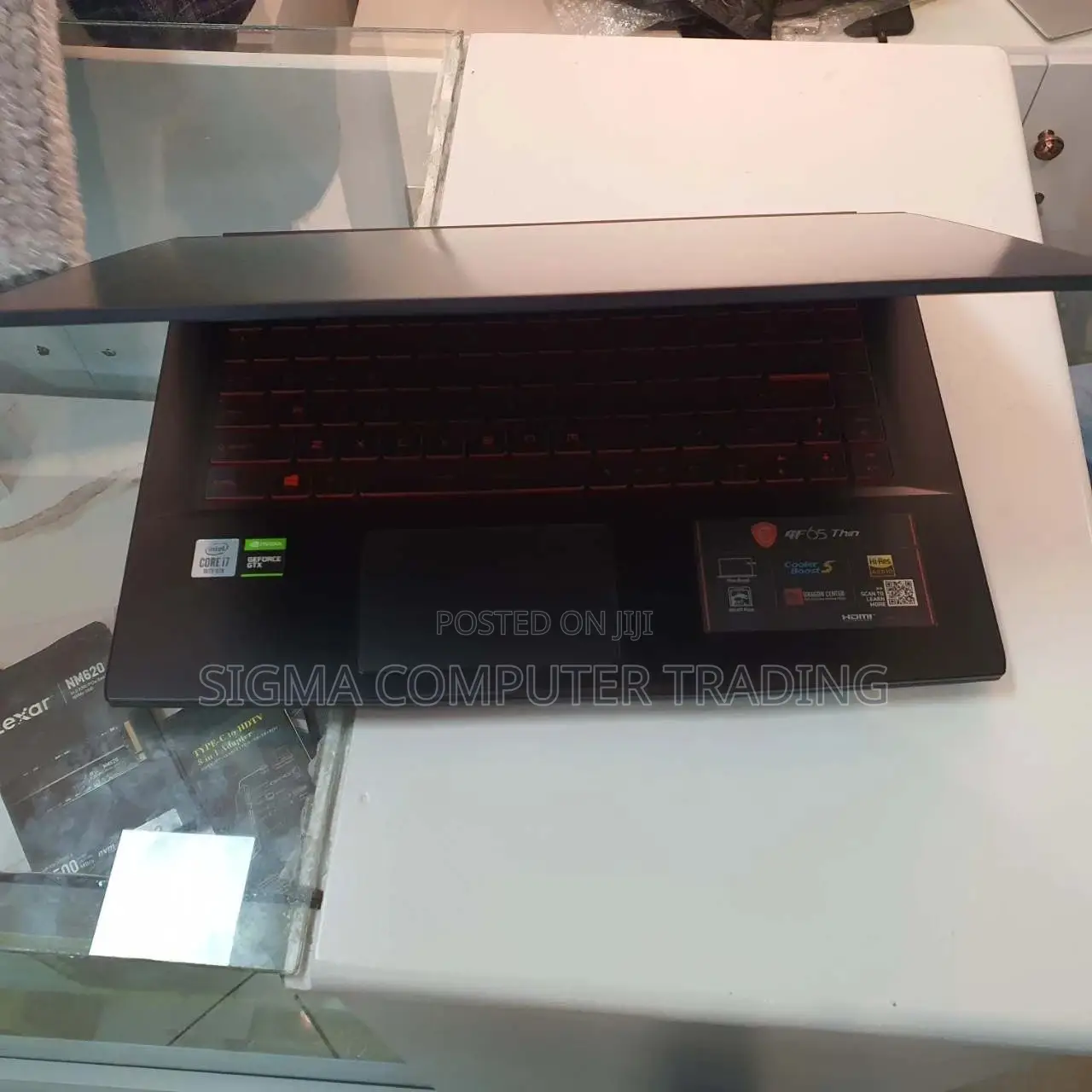 New Laptop MSI GF63 8GB Intel Core I7 SSD 512GB