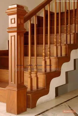 ውብ እና ጠንካራ የደረጃ Handrails