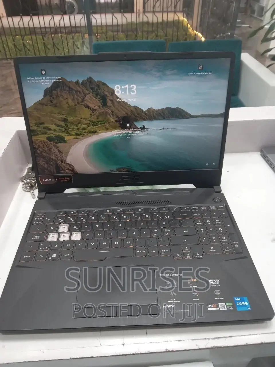 New Laptop Asus TUF Dash F15 8GB Intel Core I5 SSD 512GB