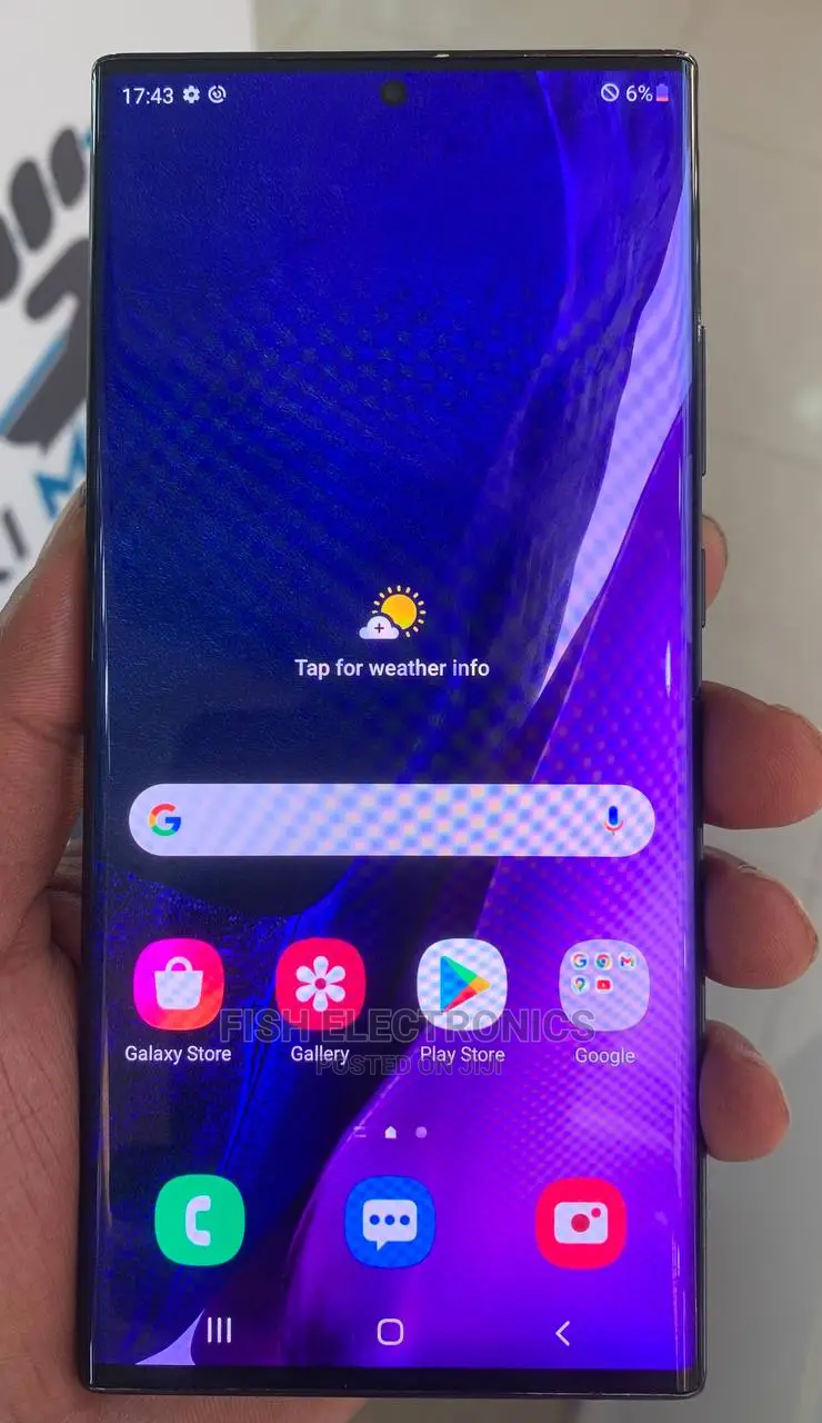 Samsung Galaxy Note 20 Ultra 5G 256 GB Black