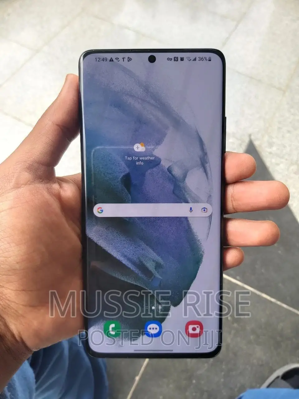 New Samsung Galaxy S21 Ultra 5G 128 GB Black