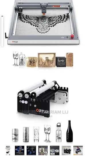 Slightly Used Ortur Laser Master 3 With Rotary Cheuk