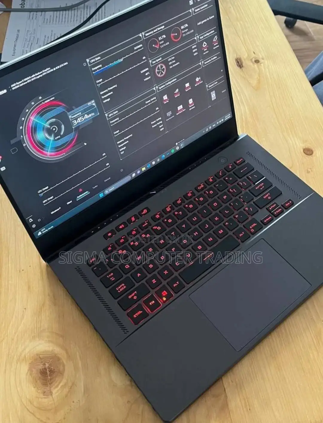 New Laptop Asus ROG Zephyrus G15 16GB AMD Ryzen 9 SSD 1T
