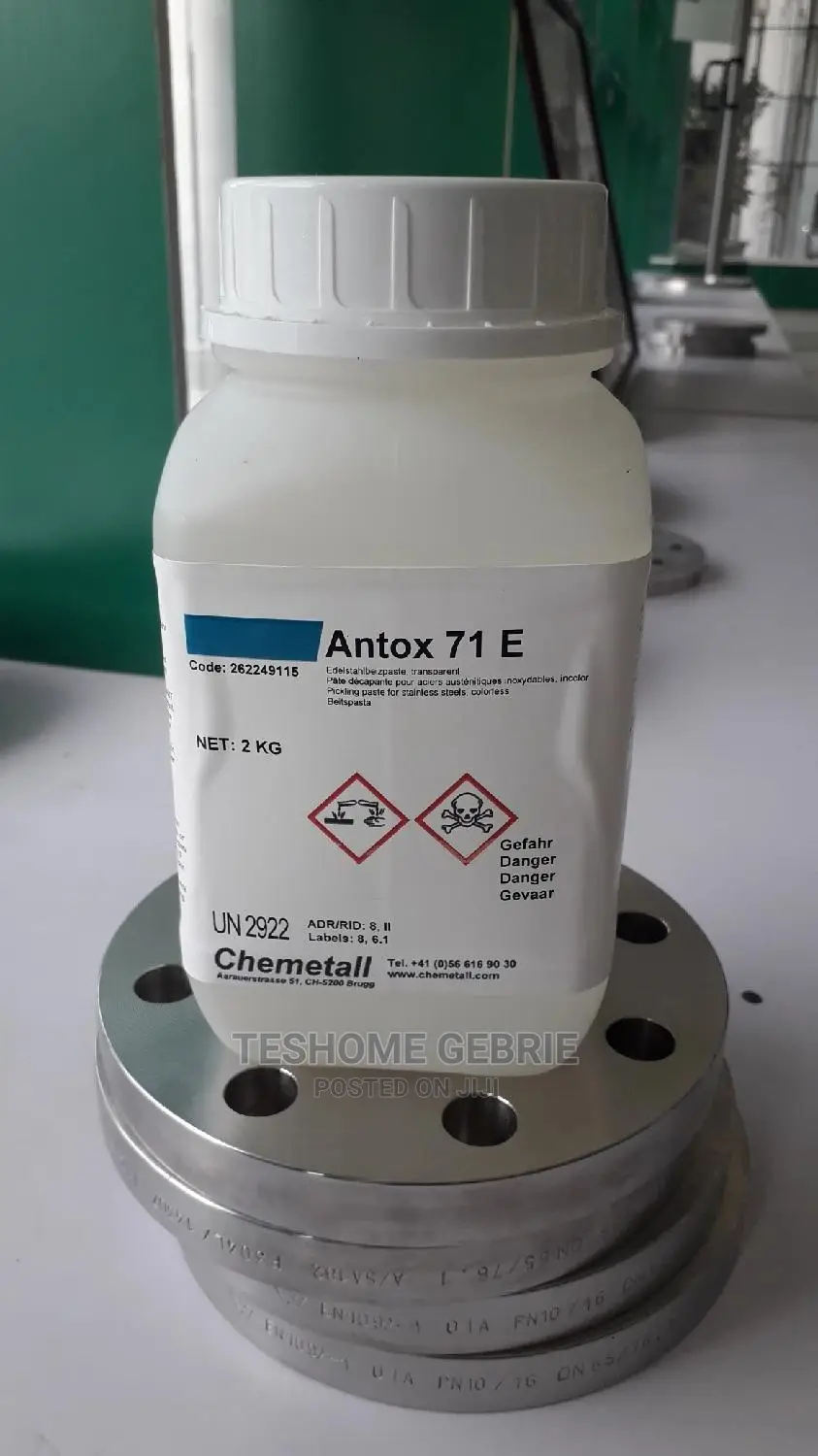 Antox 71e, Stainless Steel Cleaner