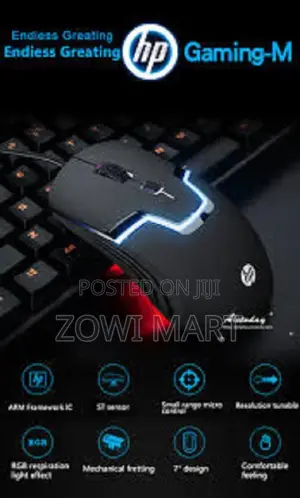 HP Wired Gaming Mouse M100