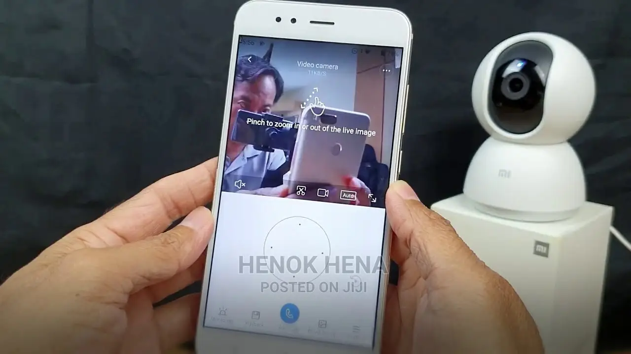 MI አስተማማኝ የደህንነት ካሜራ በራሳችን ባለሞያዎች ከገጠማ ጋር