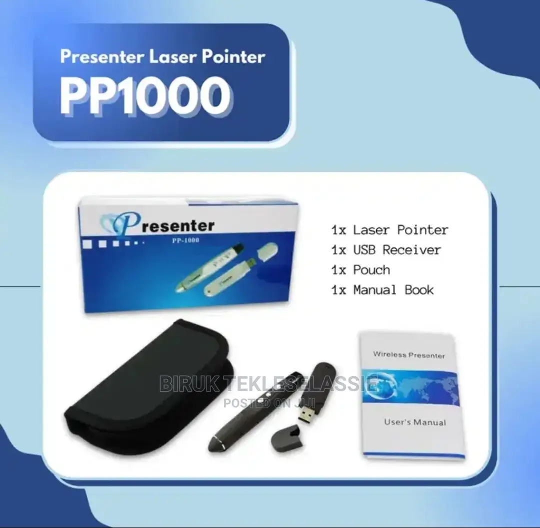 Laser Pointer Presenter Wireless Pp-1000