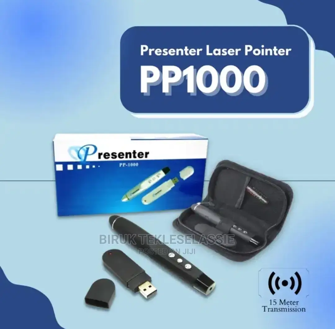Laser Pointer Presenter Wireless Pp-1000