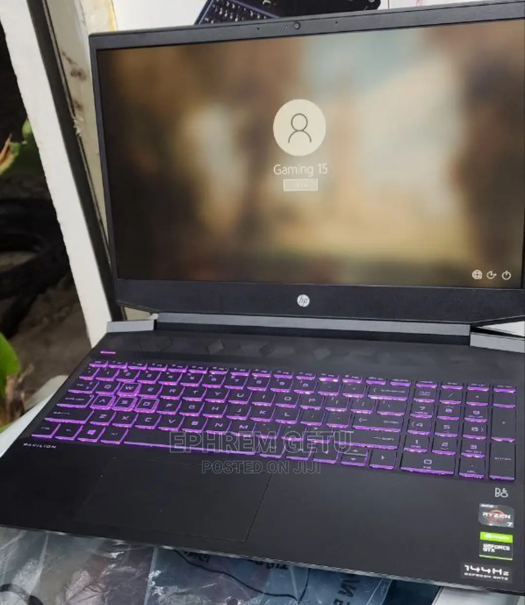 New Laptop HP Pavilion 15 8GB AMD Ryzen 7 SSD 512GB