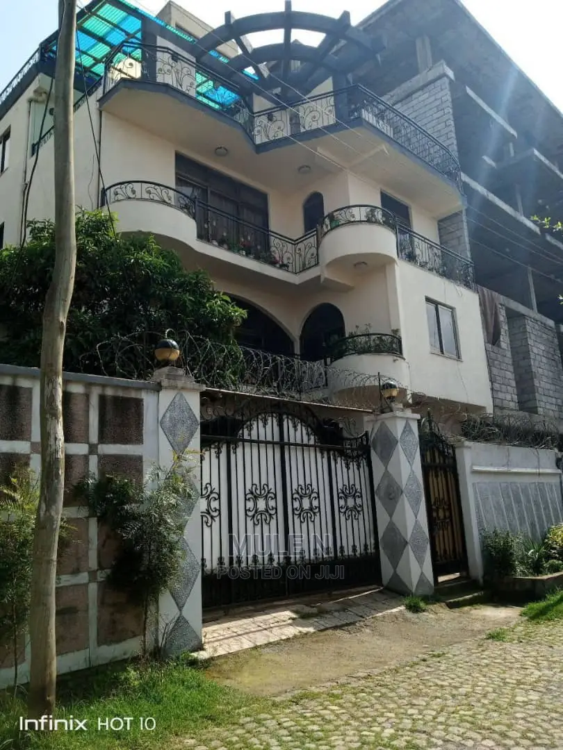 Furnished 7bdrm House in ቶፕ ቪዉ እስራኤል ኢንባሲ, Yeka for sale
