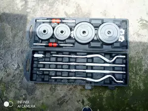 York 55 Kg Dumbbell and Barbell