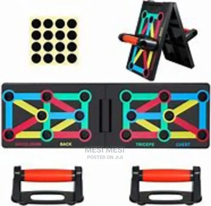 ተጣጣፊ ፑሽ አፕ መሳሪያ Foldable Push Up Board