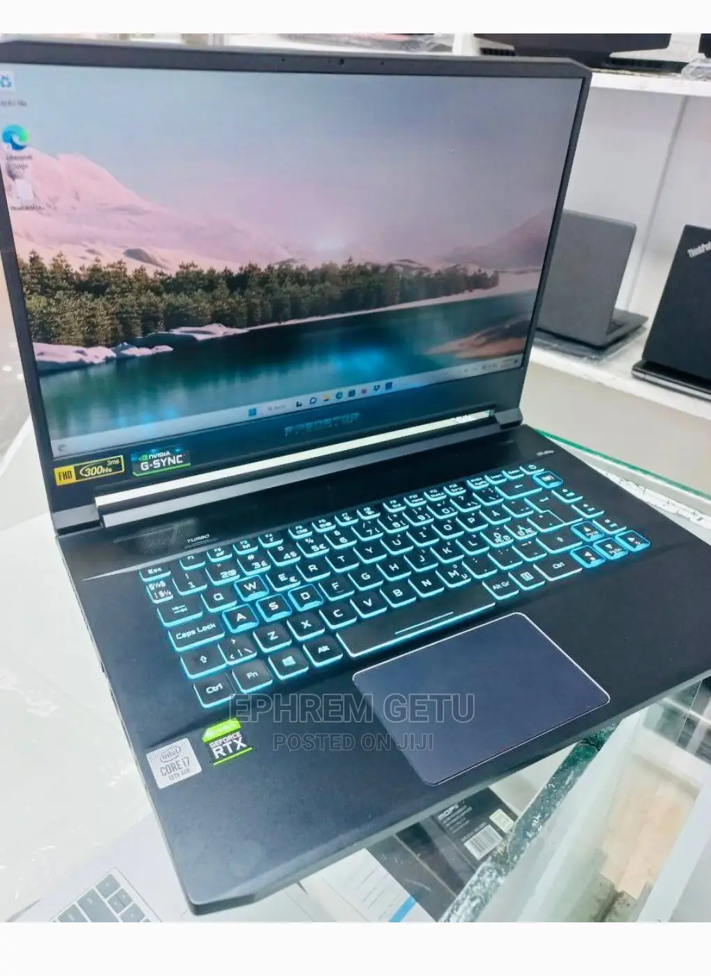 New Laptop Acer Predator 15 16GB Intel Core I7 SSD 1T