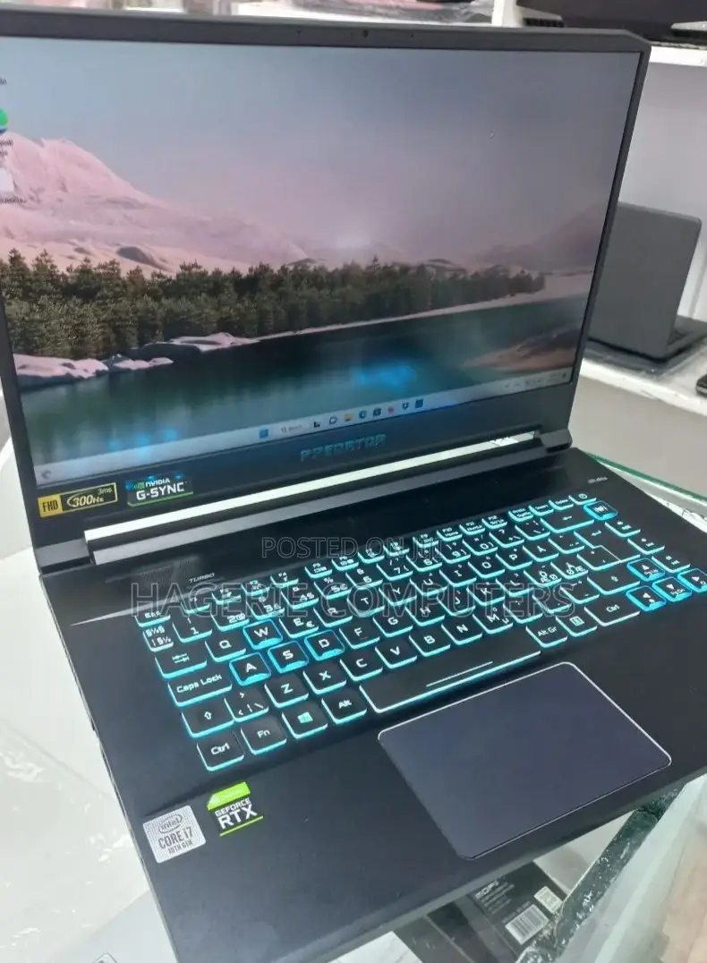New Laptop Acer Predator 15 16GB Intel Core I7 SSD 1T