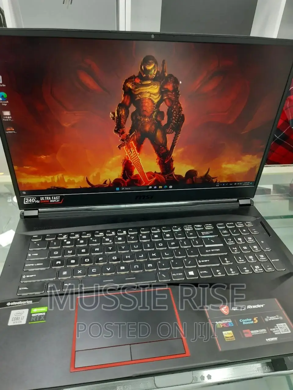 New Laptop MSI GE75 Raider 11UH 32GB Intel Core I7 SSD 1.5T