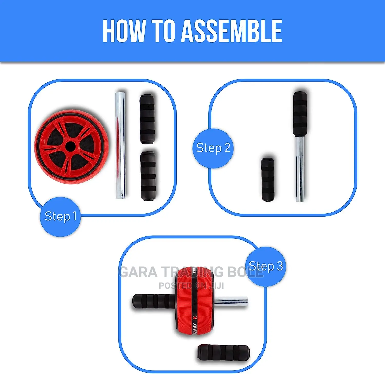 Abdominal Wheel Roller ቦርጭ ላስቸገራቹ