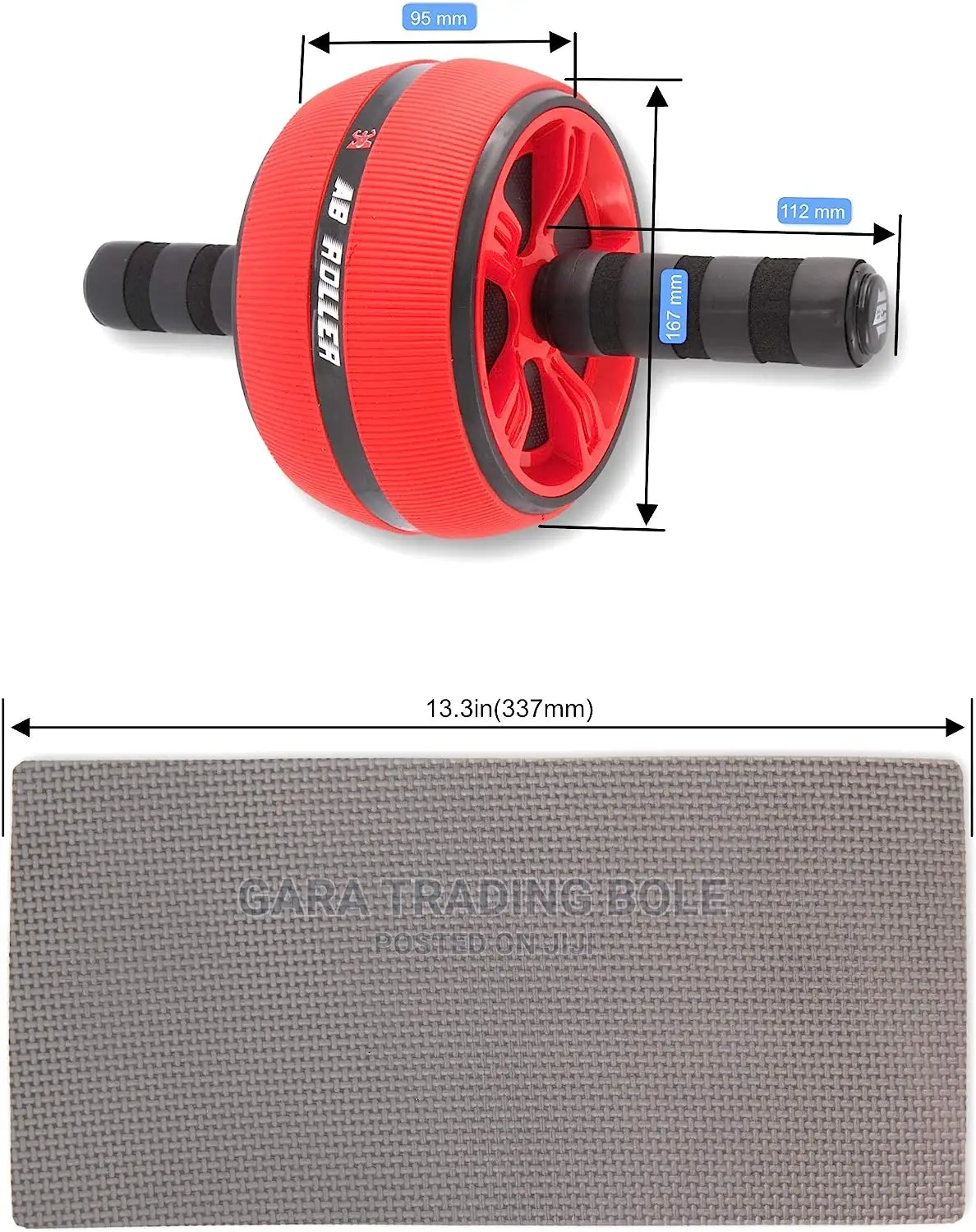 Abdominal Wheel Roller ቦርጭ ላስቸገራቹ