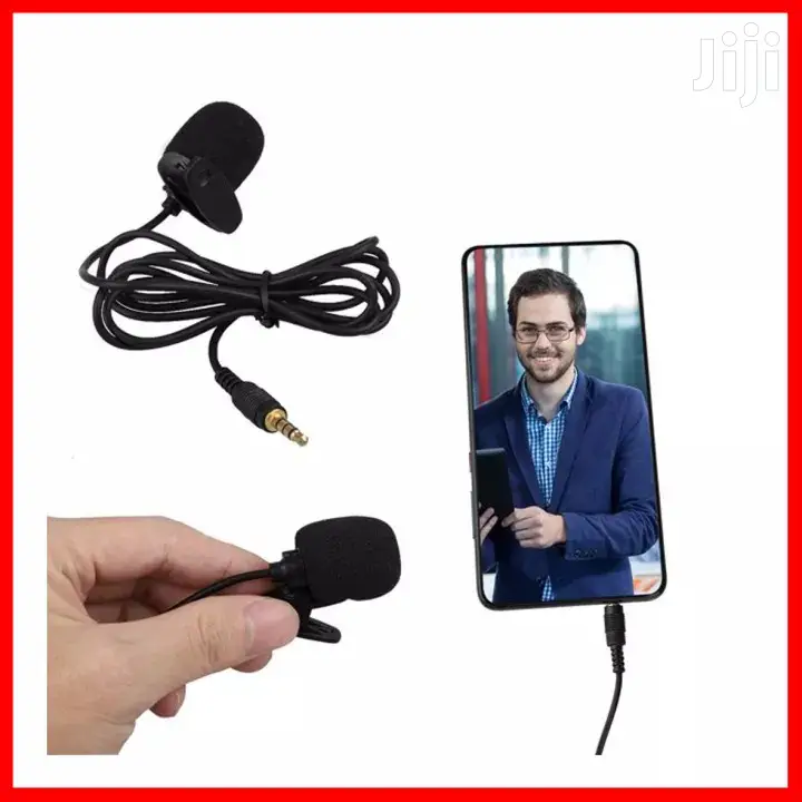 Lavalier Microphone - 3.5mm Jack, Type-C, Lightning Types