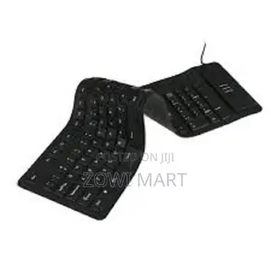 Foldable Silicone Keyboard, Usb Wired Waterproof Rollup Keyb