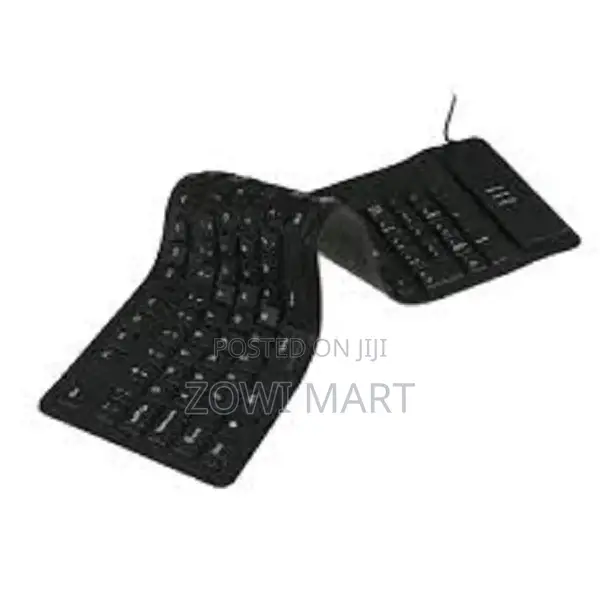 Foldable Silicone Keyboard, Usb Wired Waterproof Rollup Keyb