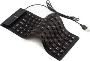 Foldable Silicone Keyboard, Usb Wired Waterproof Rollup Keyb