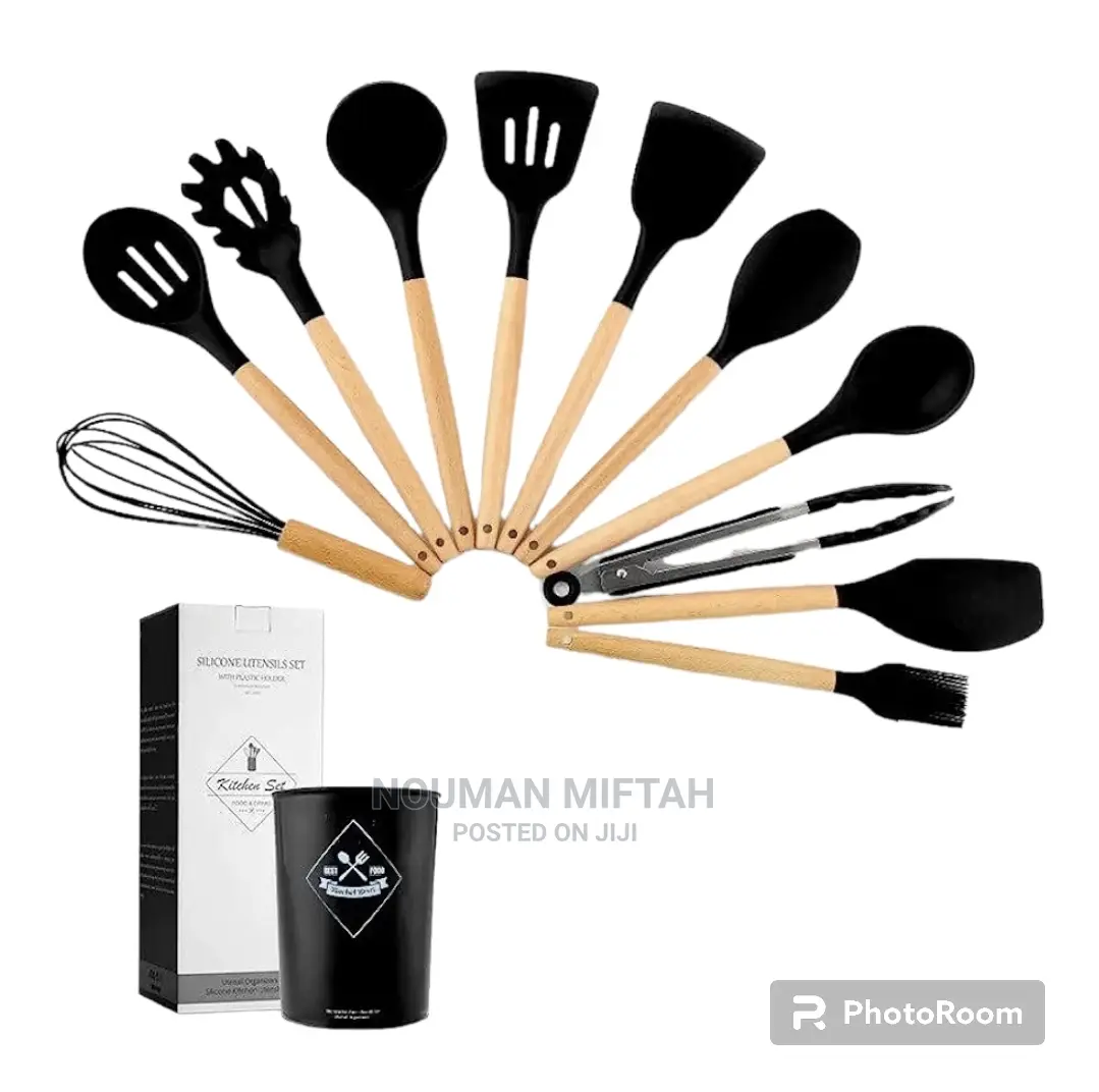 12 PCS Silicon Cooking Utensils