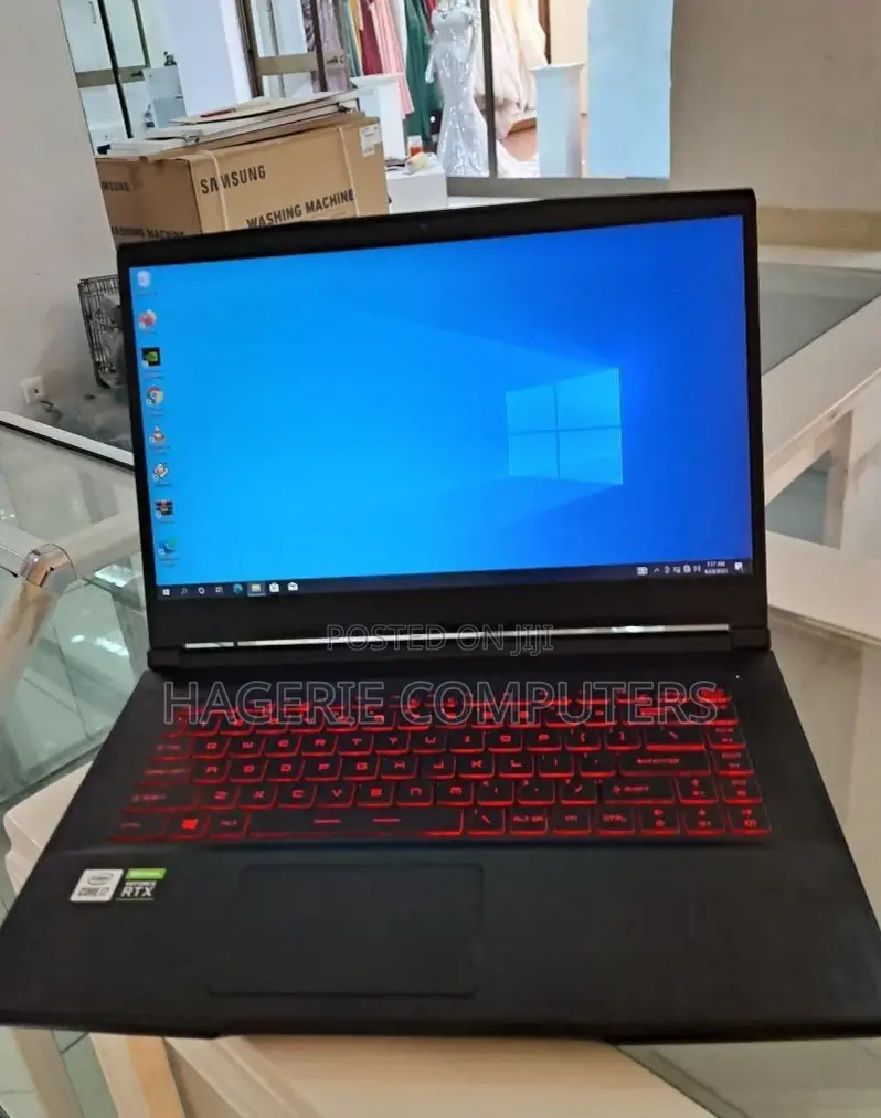 New Laptop MSI 16GB Intel Core I7 SSD 512GB