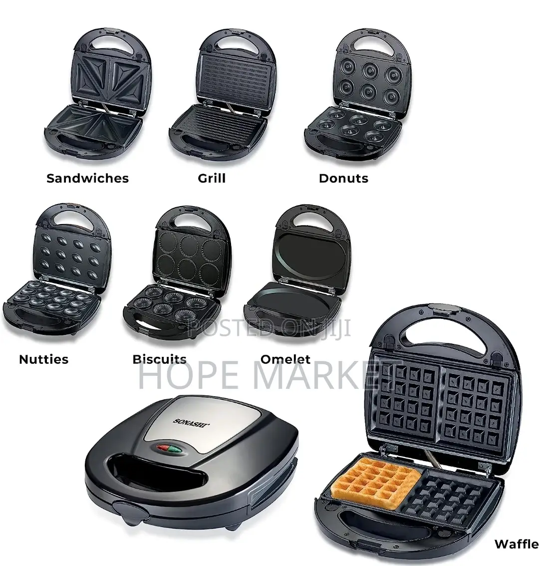 Sonashi Snack Maker 7in1