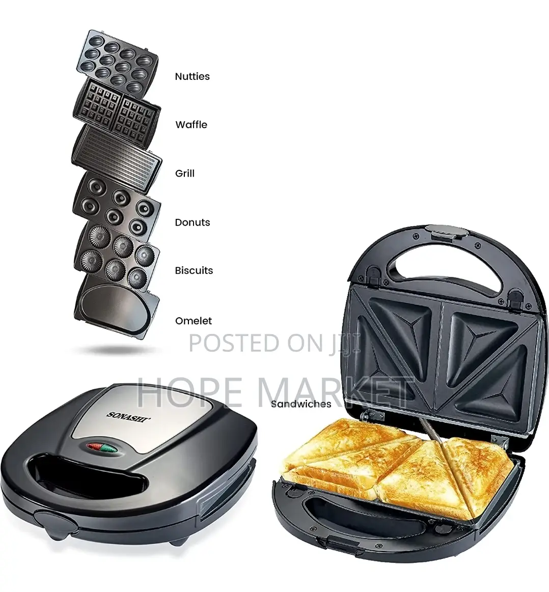 Sonashi Snack Maker 7in1