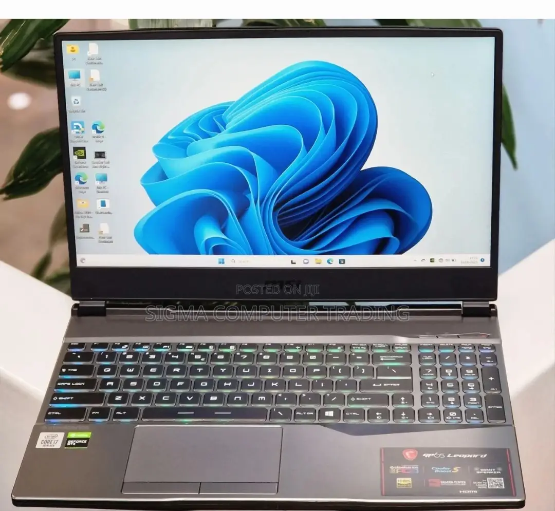New Laptop MSI GP75 Leopard 16GB Intel Core I7 SSD 512GB