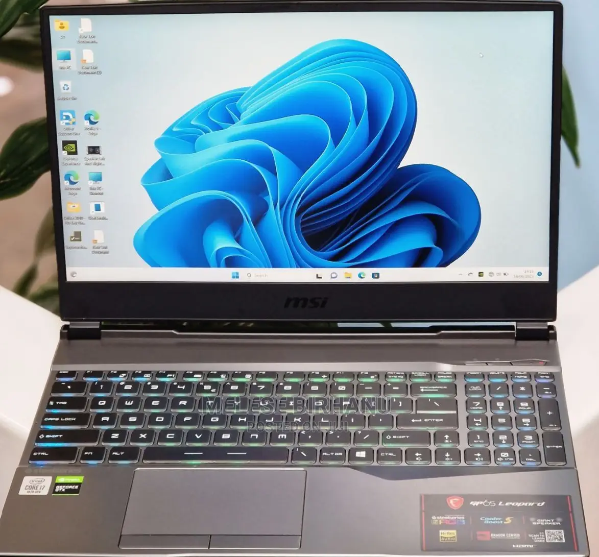New Laptop MSI GP60 16GB Intel Core i7 SSD 512GB