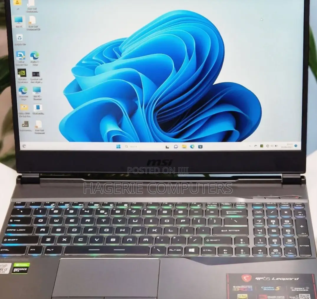 New Laptop MSI GP65 Leopard 16GB Intel Core I7 SSD 512GB