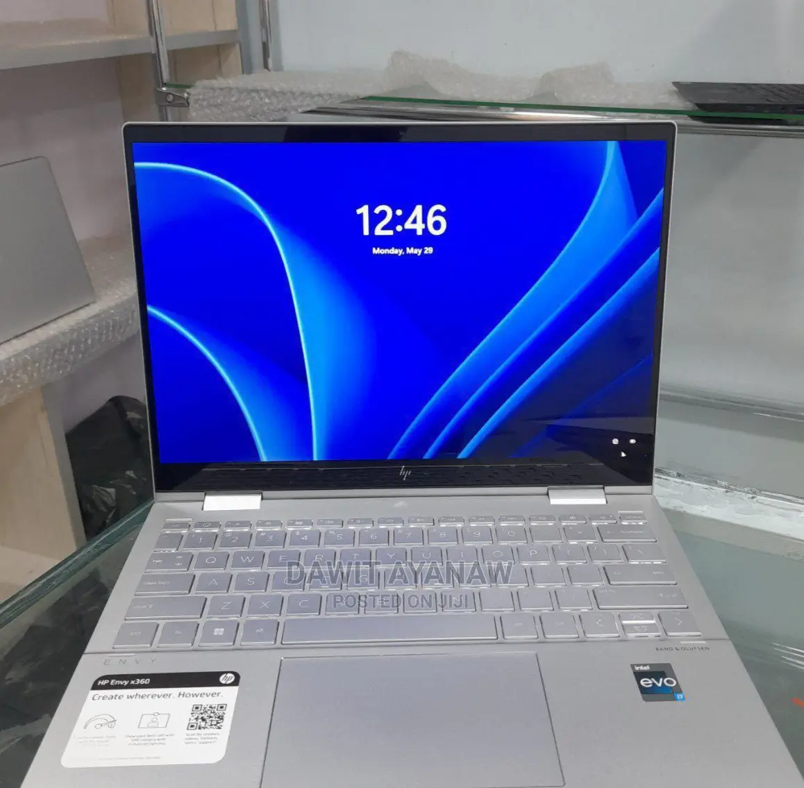 New Laptop HP Envy X360 8GB Intel Core I7 SSD 512GB