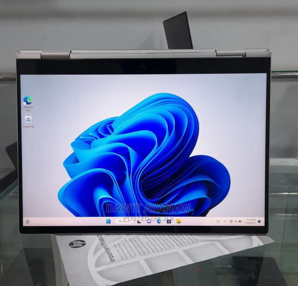 New Laptop HP Envy X360 8GB Intel Core I7 SSD 512GB