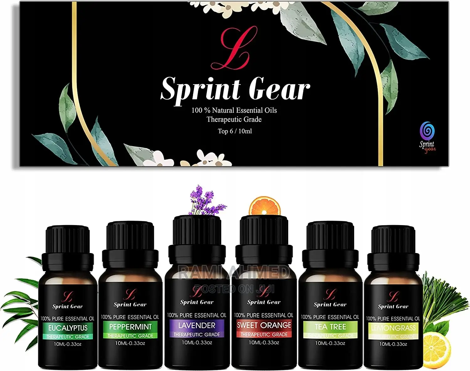 Essential Oils Set (6 Pcs)