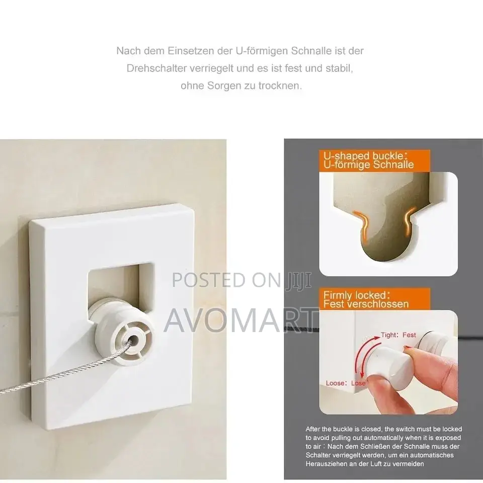Adjustable Stainless Steel Rope