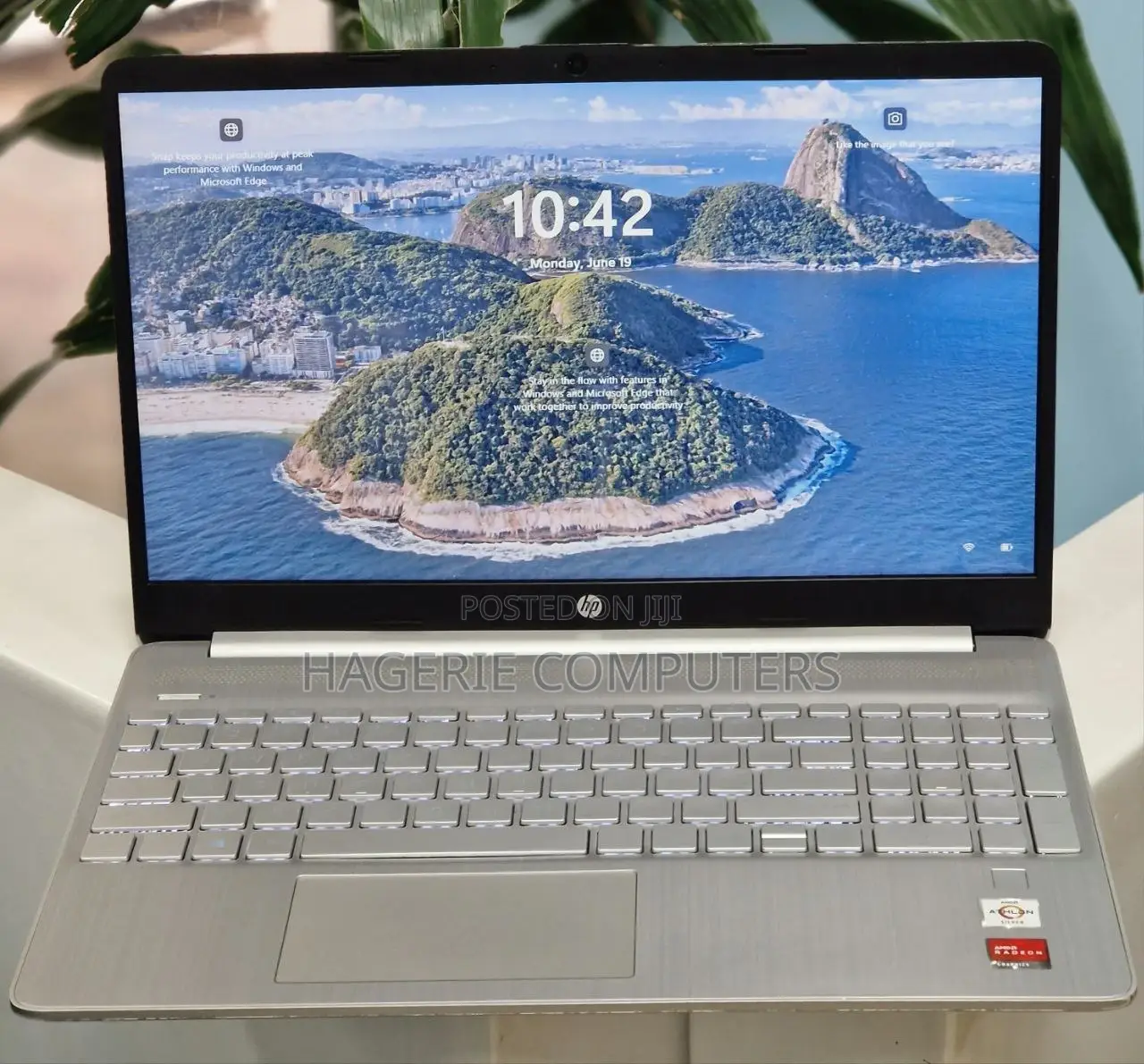 New Laptop HP 15 8GB AMD SSD 256GB