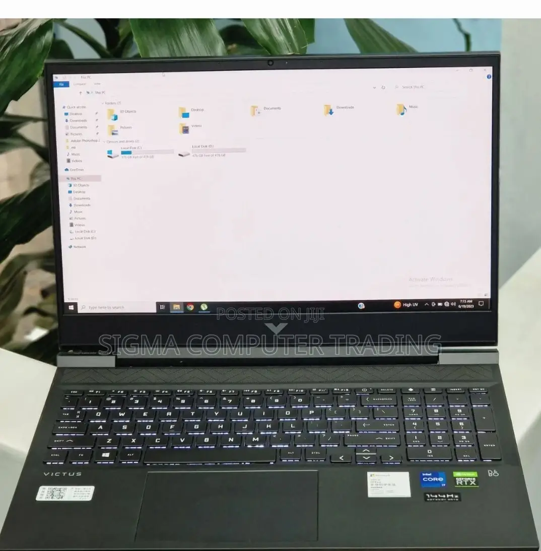 New Laptop HP Victus 16 16GB Intel Core I7 SSD 1T