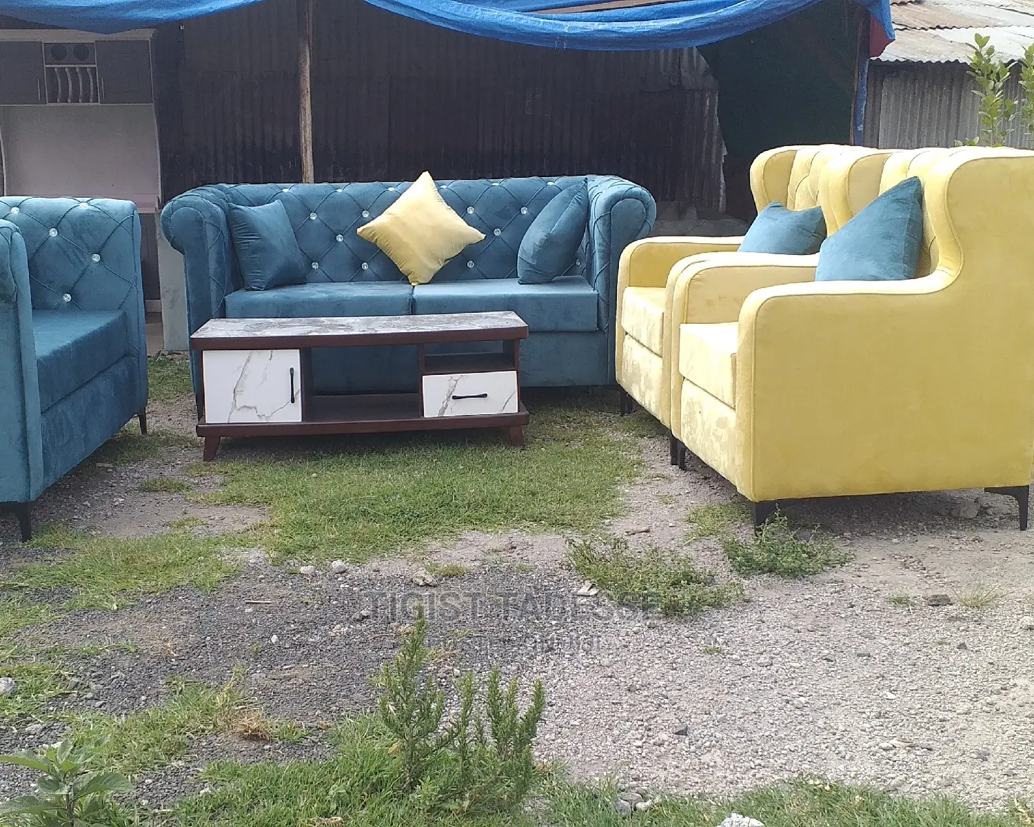 Living Room King Sofa