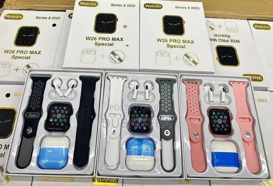 Smart Watch + Airpods + Extra Strap