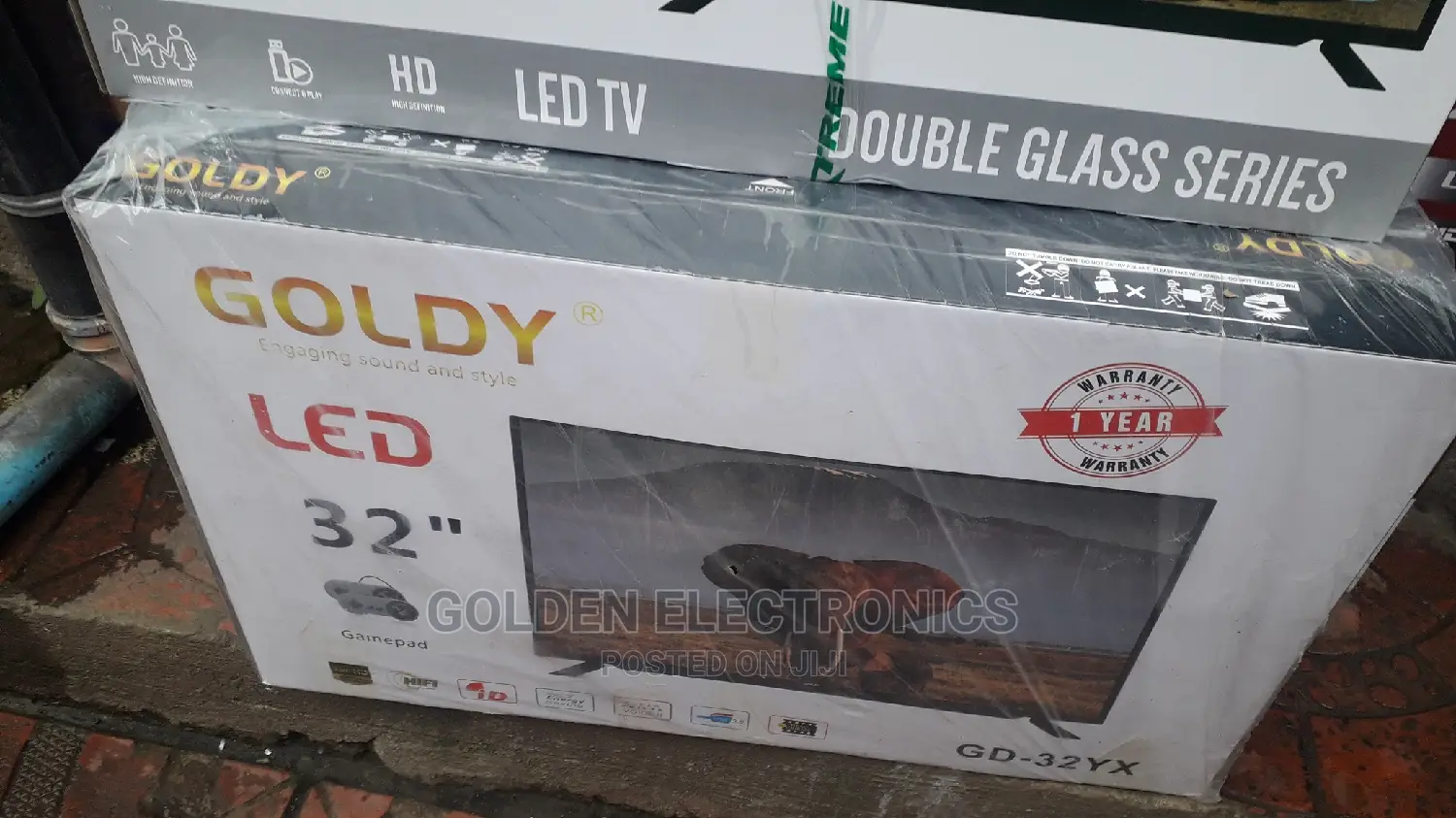 Goldy 32 Inches New Tv ብዛት (ለሚወስድ ልዩ ቅናሽ)