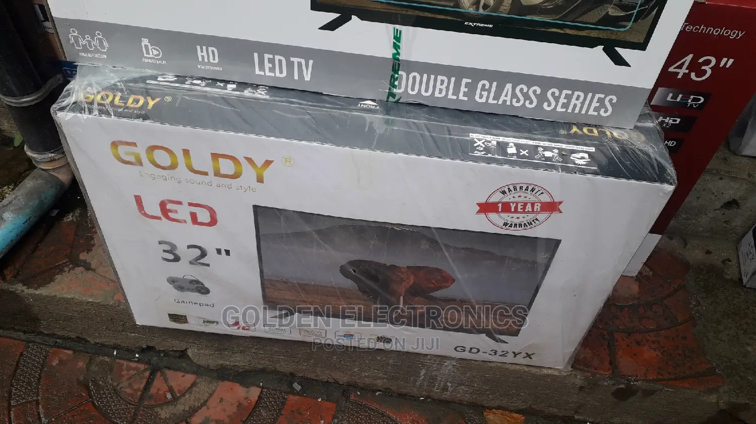 Goldy 32 Inches New Tv ብዛት (ለሚወስድ ልዩ ቅናሽ)
