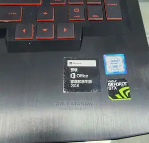 New Laptop HP Omen Pro 8GB Intel Core I7 SSD 128GB