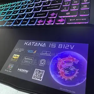 New Laptop MSI Katana GF66 16GB Intel Core I7 SSD 512GB