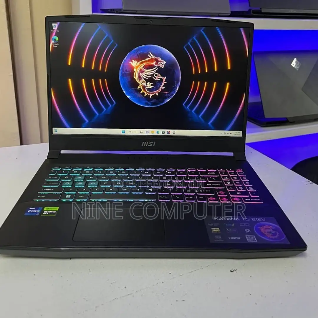 New Laptop MSI Katana GF66 16GB Intel Core I7 SSD 512GB