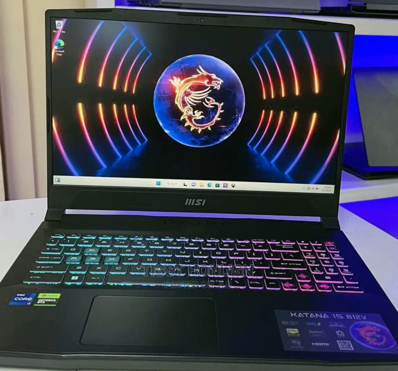 New Laptop MSI GF63 16GB Intel Core I7 SSD 512GB