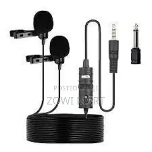 BOYA BY-M1DM Dual Lavalier Universal Microphone