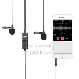 BOYA BY-M1DM Dual Lavalier Universal Microphone